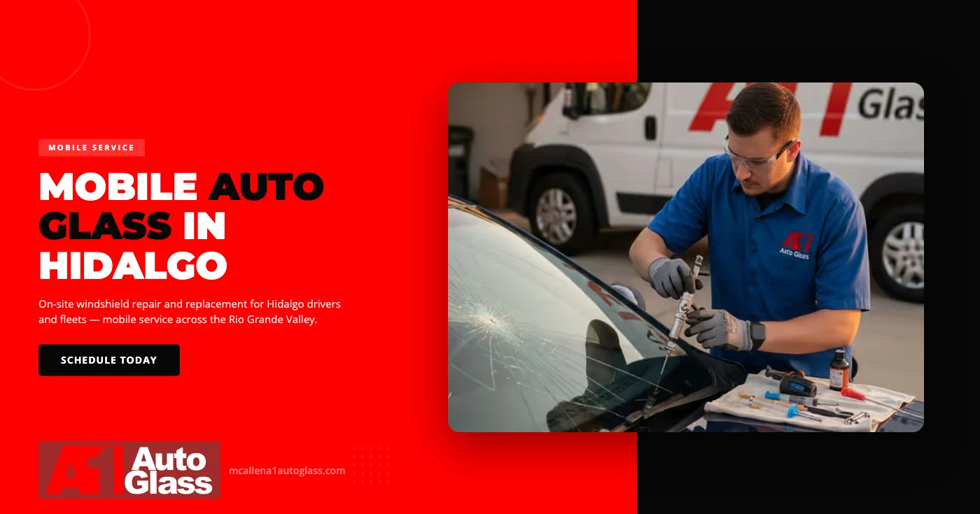 Mobile Auto Glass for Hidalgo, TX Businesses: Keep Your Fleet Moving This Fall