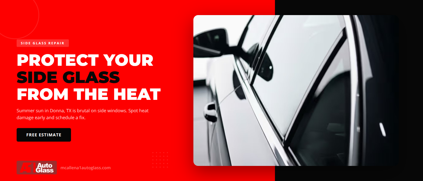 Side glass repair in Donna, TX - A1 Auto Glass